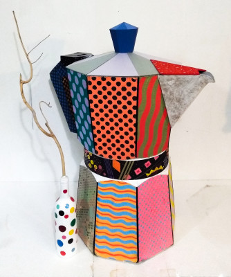 Studi grafici e giochi scultorei sul tema del Caffé